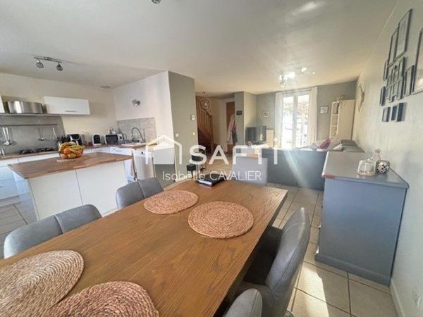 charmante maison familiale de 90 m² avec terrain piscinable de 285 m²