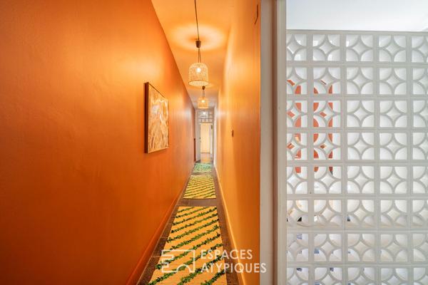 Riad contemporain avec patio et piscine au coeur de Saint-Victor