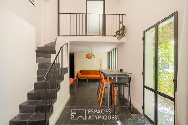 Riad contemporain avec patio et piscine au coeur de Saint-Victor