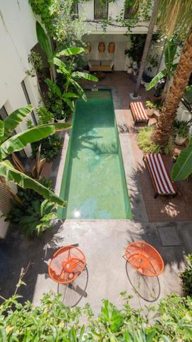 Riad contemporain avec patio et piscine au coeur de Saint-Victor