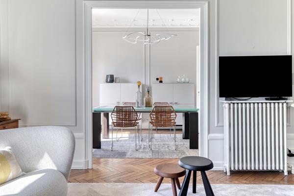 Lyon 6 – Brotteaux | Appartement d'exception au dernier étage d'un bel immeuble Art Déco