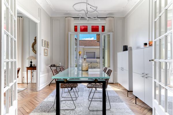 Lyon 6 – Brotteaux | Appartement d'exception au dernier étage d'un bel immeuble Art Déco