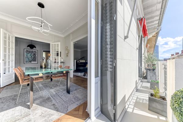 Lyon 6 – Brotteaux | Appartement d'exception au dernier étage d'un bel immeuble Art Déco