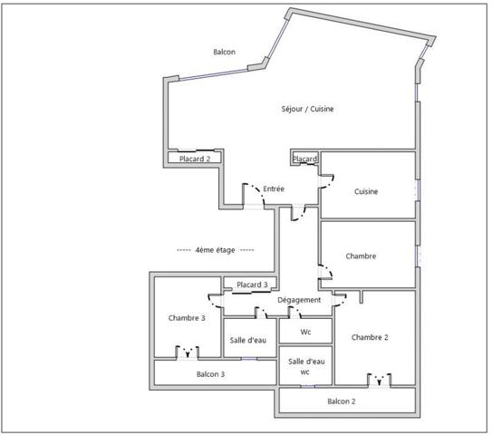 Appartement à SAINT-RAPHAEL, 83700 - 4 pièces 131m²