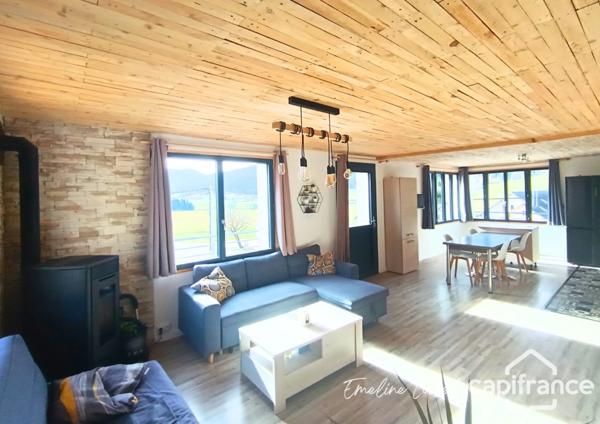 Appartement T4 rénové – 113 m² + balcon 20 m² – Méaudre (38112)