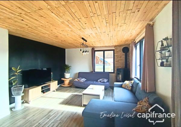 Appartement T4 rénové – 113 m² + balcon 20 m² – Méaudre (38112)