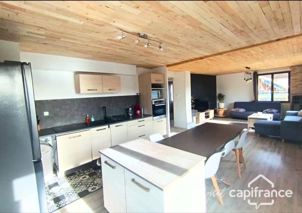 Appartement T4 rénové – 113 m² + balcon 20 m² – Méaudre (38112)