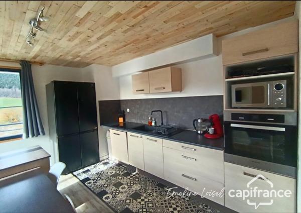 Appartement T4 rénové – 113 m² + balcon 20 m² – Méaudre (38112)