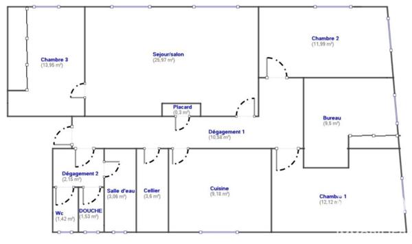 Appartement à vendre 4 pièces 105 m² Pirou
