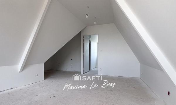 APPARTEMENT 2 PIECES DERNIER ETAGE VUE MER CABELLOU