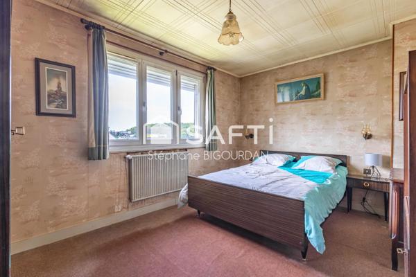 Maison Châtillon : 97m², 4 ch, terrain 350m², lisière forêt.