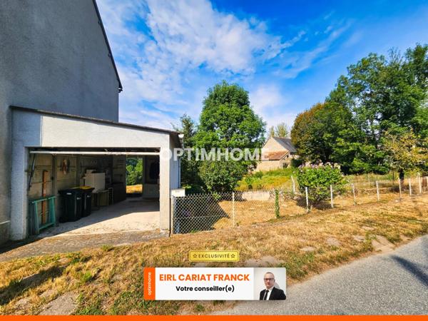 MAISON EN PIERRE DE 60 M², SUR 1629 M² DE TERRAIN AVEC DÉPENDANCES