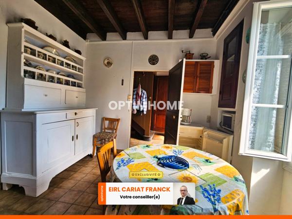 MAISON EN PIERRE DE 60 M², SUR 1629 M² DE TERRAIN AVEC DÉPENDANCES