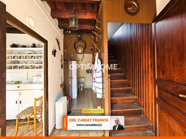 MAISON EN PIERRE DE 60 M², SUR 1629 M² DE TERRAIN AVEC DÉPENDANCES