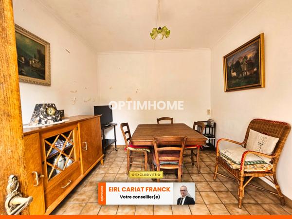 MAISON EN PIERRE DE 60 M², SUR 1629 M² DE TERRAIN AVEC DÉPENDANCES