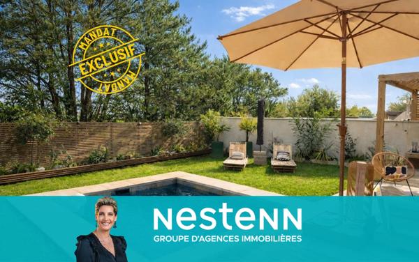 Maison neuve 4 chambres avec piscine, jardin plein sud et garage à 5 min du centre-ville du Mans