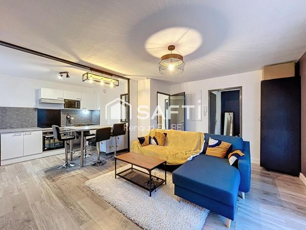 Appartement T2 54m² dans résidence au calme