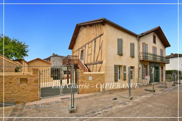 Maison à vendre 6 pièces proche de NOGARO (32) de 166 m2 habitables avec terrasse et jardin