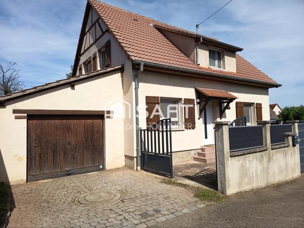 Maison familiale de 107 m² habitables avec jardin et garage
