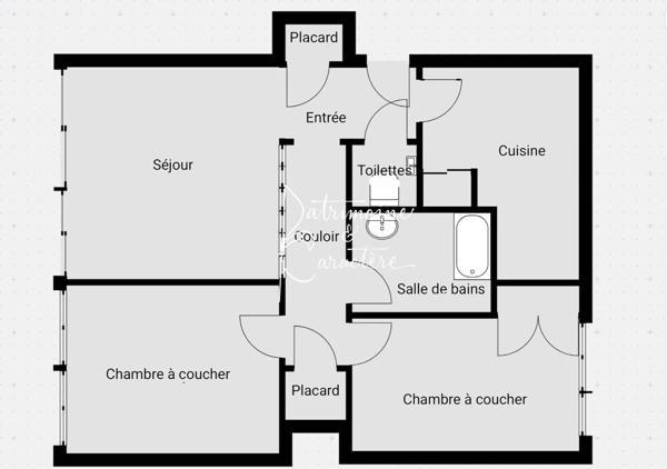 Lumineux T3 centre de Vannes