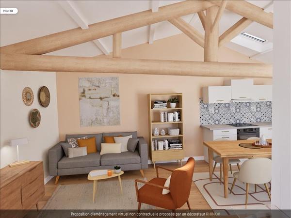 Appartement à vendre |  La Rochelle |  3 pièces | 47 m²