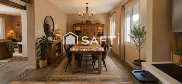 Maison en pierre avec beau potentiel