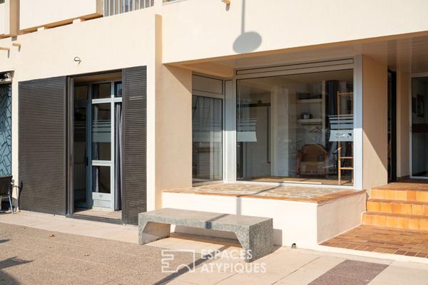 Appartement sur l’eau comme un bateau