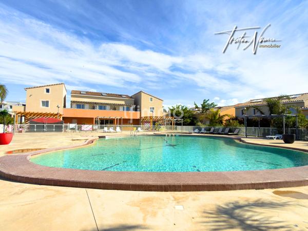 Maison T2 34 m2 en résidence avec piscine - Latour Bas Elne