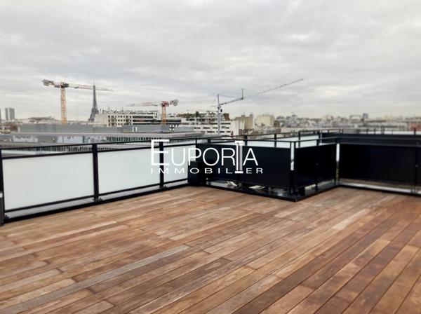 Penthouse 104m2 vue Tour Eiffel