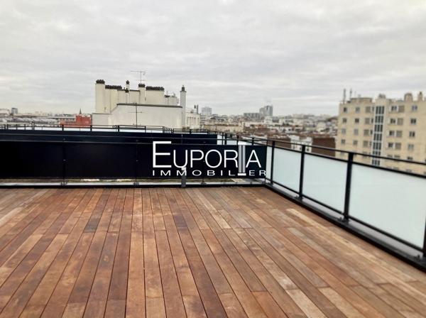 Penthouse 104m2 vue Tour Eiffel