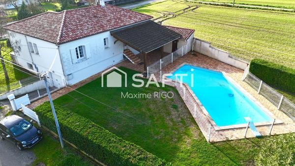 Maison 5 pièces 108m² avec piscine
