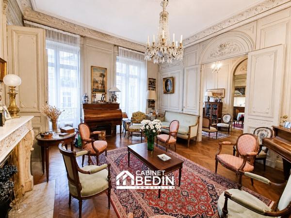Achat Appartement 6 pieces Bordeaux 3 chambres