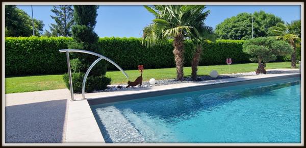 Maison Individuelle, plain pied à vendre 146 m² 6 pièces, garage, piscine, Terrain 1250m² BOISSEY (01)Proche Pont de Vaux