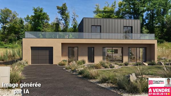 Terrain à bâtir de 868 m²