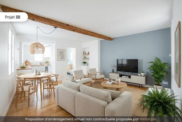 Appartement à vendre |  Toulouse |  2 pièces | 48 m²