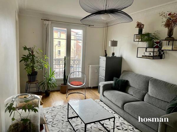 Charmant appartement 3 pièces de 54,5 m² - Traversant - Lumineux - Proche Jules Joffrin, Paris