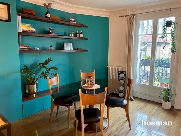 Charmant appartement 3 pièces de 54,5 m² - Traversant - Lumineux - Proche Jules Joffrin, Paris