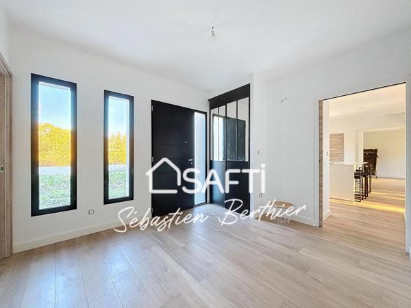 VILLA CONTEMPORAINE DE 2022 – 180 m² – CALME ET CONVIVIALITÉ À 25 MINUTES DE TOULOUSE