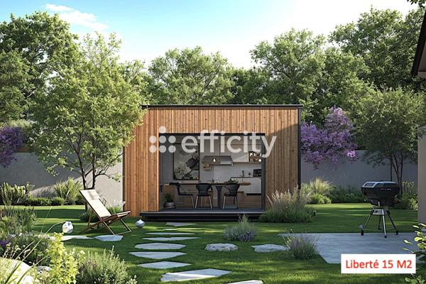 Maison 1 pièce - 15 m²