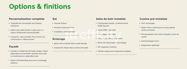 Maison 1 pièce - 15 m²