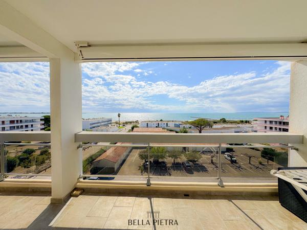 Le Grau-du-Roi (30240) Appartement 3 pièces de 59m² avec vue mer et garage