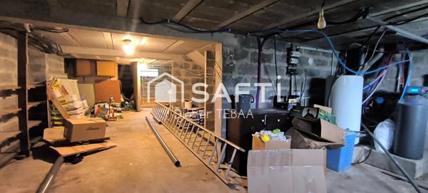 Maison à finir de rénover avec sous-sol complet