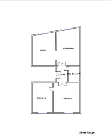 Nancy Blandan / ARTEM - Appartement 3 pièce(s) 69,73 m2 avec balcon et caves dans un quartier prisé