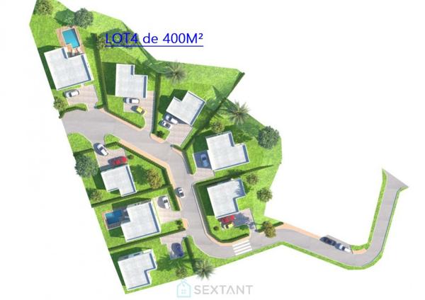 Terrain LOT4  à Redoute Fort de france