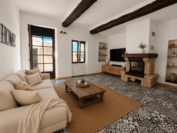 Maison de village 4 chambres avec dépendance : habiter, louer ou travailler