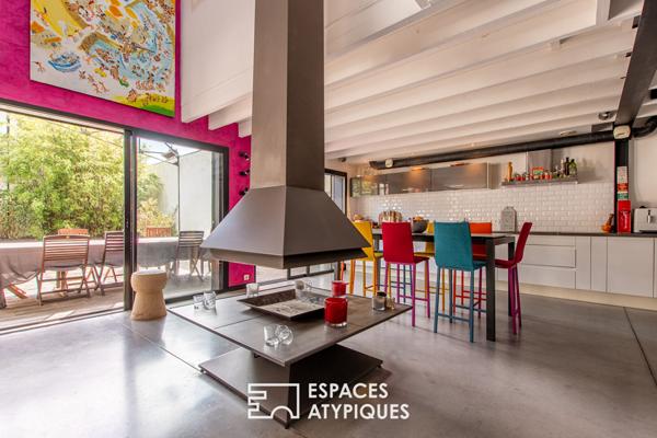 Maison avec terrasse et jardin