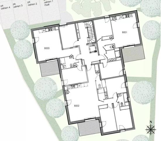 Appartement neuf 4 pièces 62,35M² St Marc sur Mer