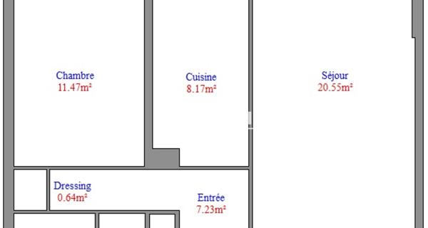 À vendre Appartement 2 pièces 55 m² - Nice 06000