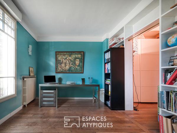 Maison de charme avec belle pièce de vie, piscine et triple garage