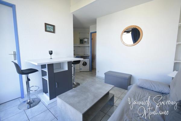 T2 CABINE AVEC TERRASSE - LE BARCARES (66420)